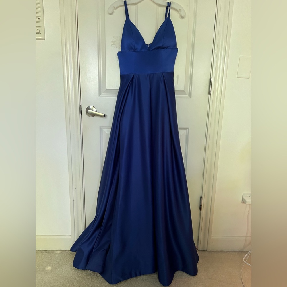Royal Blue Dress